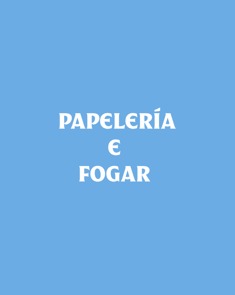 Papelería e fogar