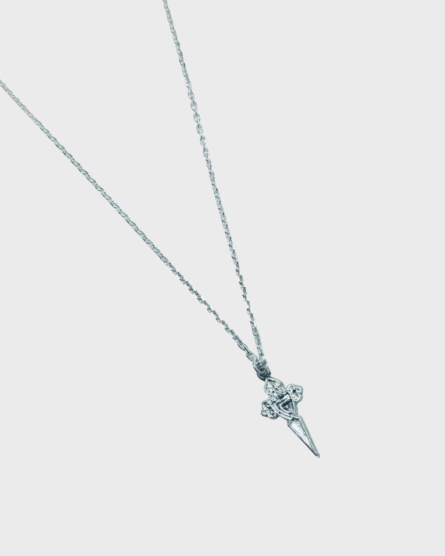 Silver Shield Necklace