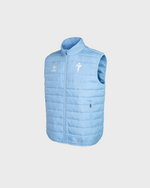 Foto de producto Chaleco Celeste Acolchado Lifestyle Disponible en la Tienda del Celta FC