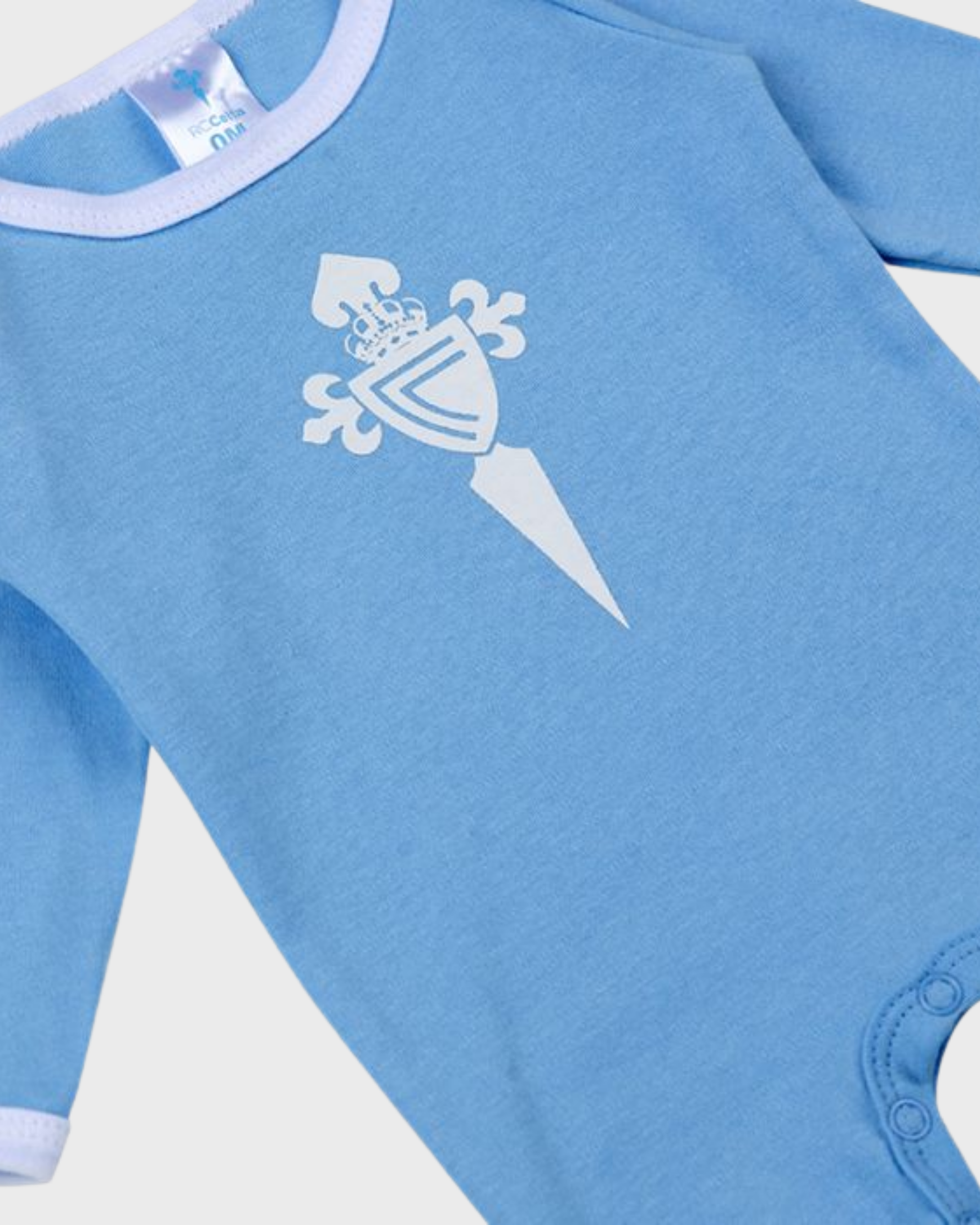 Foto de producto Pelele Azul Escudo Disponible en la Tienda del Celta FC