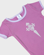 Foto de producto Pack Pelele y Body Rosa Escudo Disponible en la Tienda del Celta FC