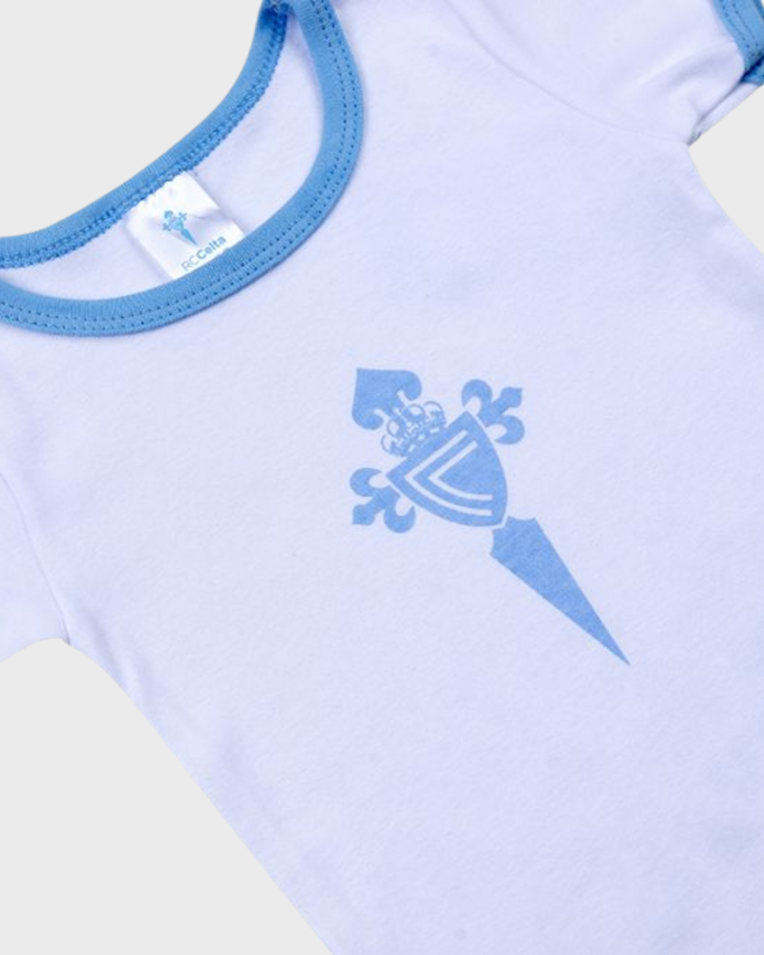 Foto de producto Pack Bodys Celeste y Blanco Escudo Disponible en la Tienda del Celta FC