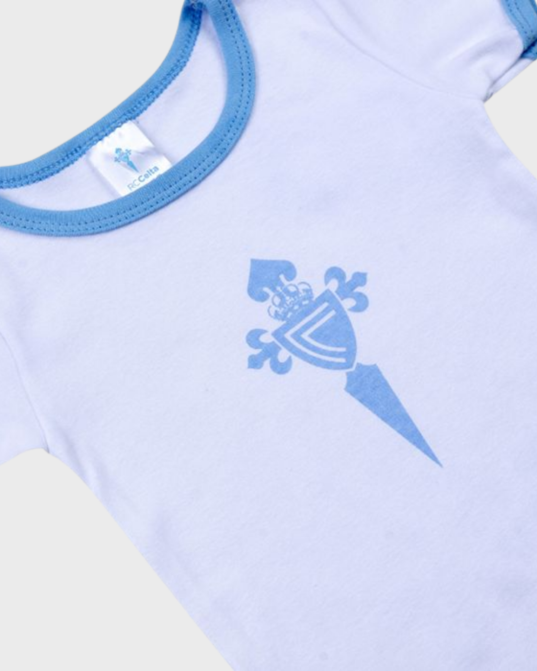 Foto de producto Pack Bodys Celeste y Blanco Escudo Disponible en la Tienda del Celta FC
