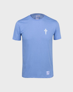 Foto de producto Camiseta Celeste Home Escudo Branco Disponible en la Tienda del Celta FC
