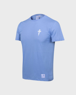 Foto de producto Camiseta Celeste Home Escudo Branco Disponible en la Tienda del Celta FC