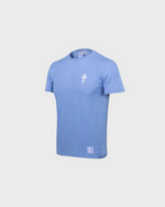 Foto de producto Camiseta Celeste Infantil Escudo Branco Disponible en la Tienda del Celta FC