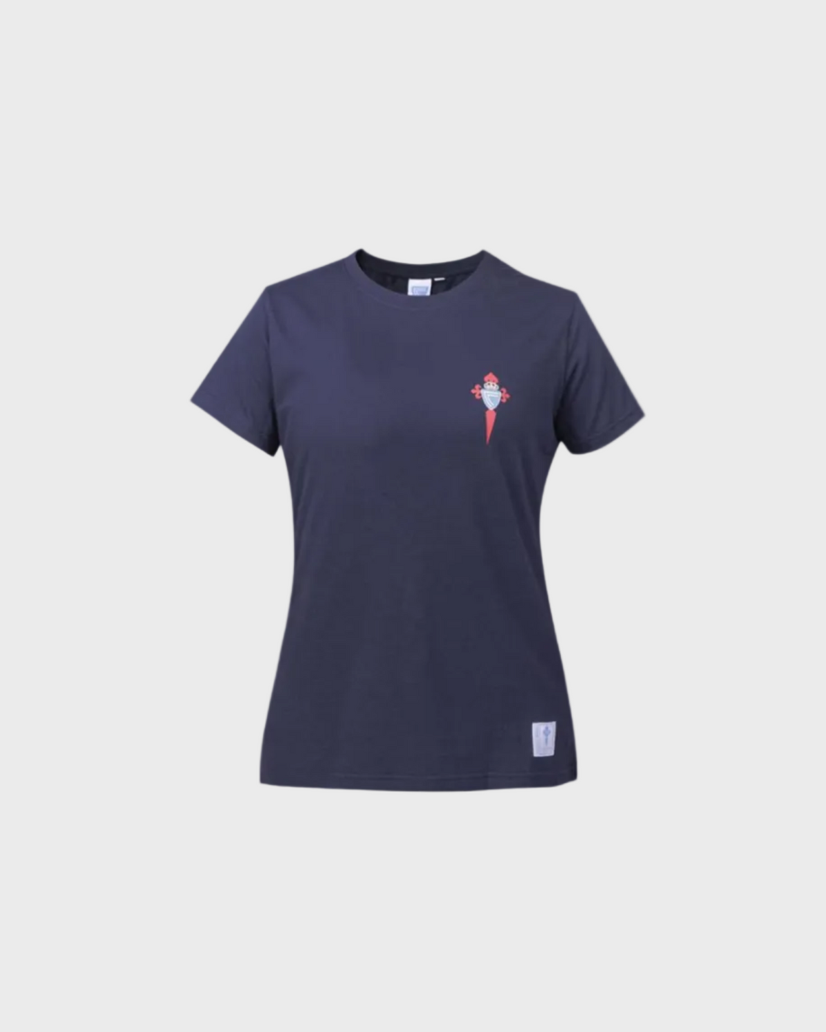 Foto de producto Camiseta Muller Azul Mariño Escudo Disponible en la Tienda del Celta FC