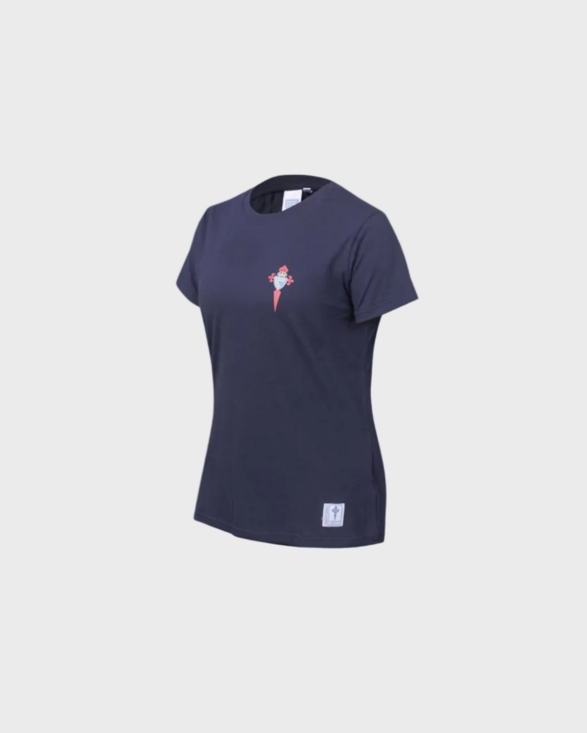 Foto de producto Camiseta Muller Azul Mariño Escudo Disponible en la Tienda del Celta FC