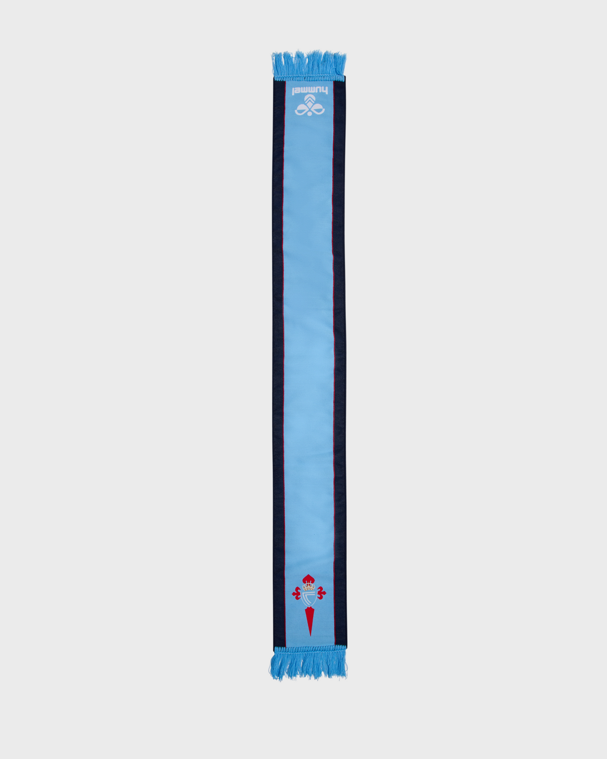 Foto de producto Bufanda Celeste Bordes Marinos Disponible en la Tienda del Celta FC