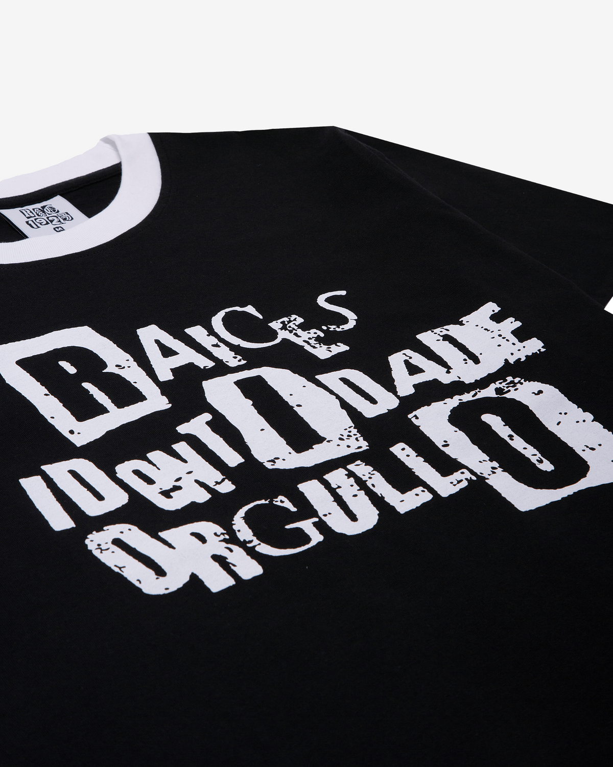 Camiseta Negra Raíces Identidade Orgullo RIO1923