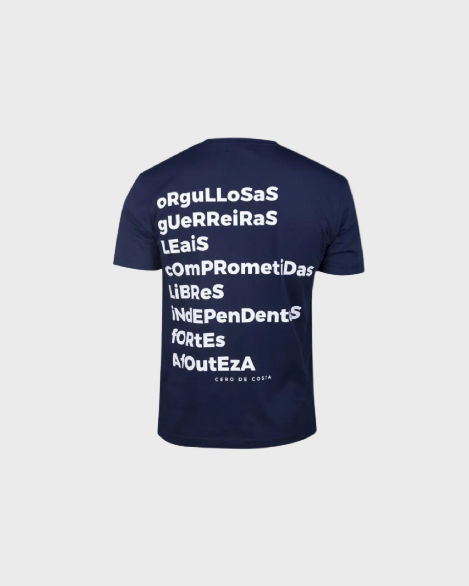 Foto de producto CAMISETA MARINO / BLANCO AS CELTAS CERO DE COSTA Disponible en la Tienda del Celta FC