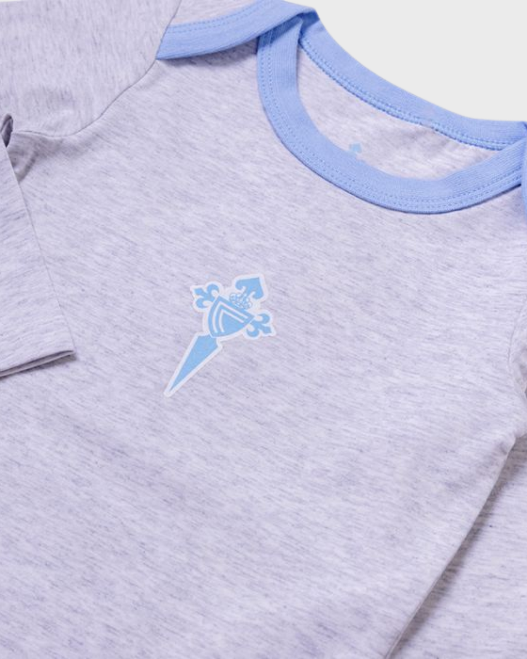 Foto de producto Pack Bodys Manga Longa Celeste e Gris Disponible en la Tienda del Celta FC