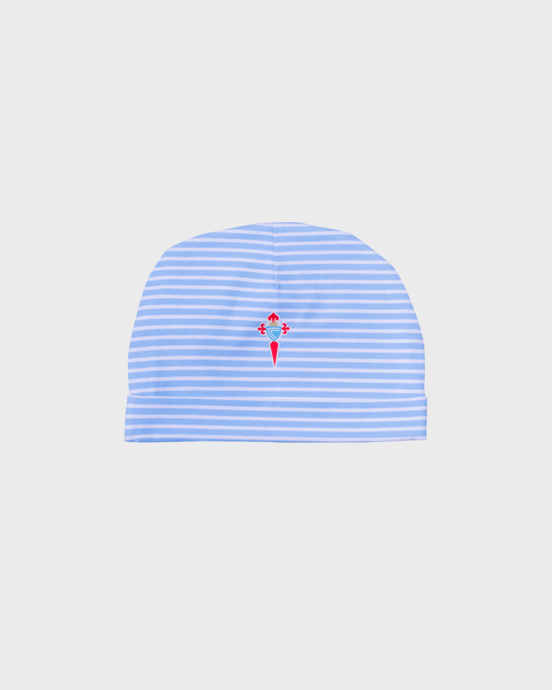Foto de producto Pack Gorros Bebé Azul e Gris Disponible en la Tienda del Celta FC