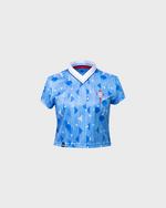 Foto de producto Camiseta Retro Crop Top Vicente Álvarez Disponible en la Tienda del Celta FC
