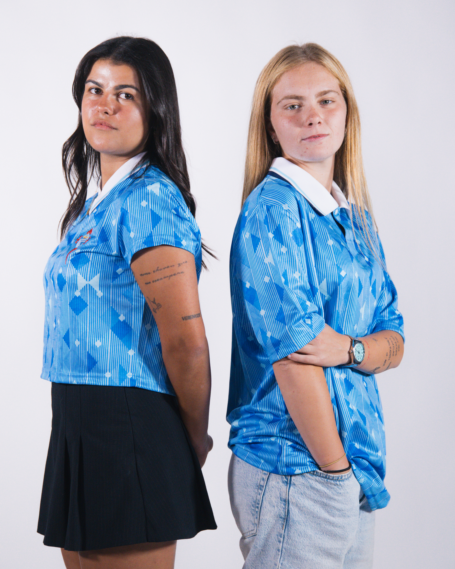 Foto de producto Camiseta Retro Crop Top Vicente Álvarez Disponible en la Tienda del Celta FC