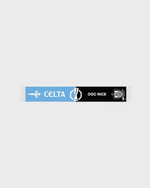 Foto de producto Bufanda Celta - Nice UEFA 25/26 Disponible en la Tienda del Celta FC