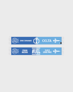 Foto de producto Bufanda Dinamo Zagreb - Celta UEFA 25/26 Disponible en la Tienda del Celta FC