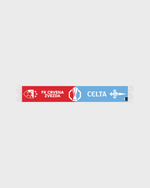 Foto de producto Bufanda Crvena Zvezda - Celta UEFA 25/26 Disponible en la Tienda del Celta FC