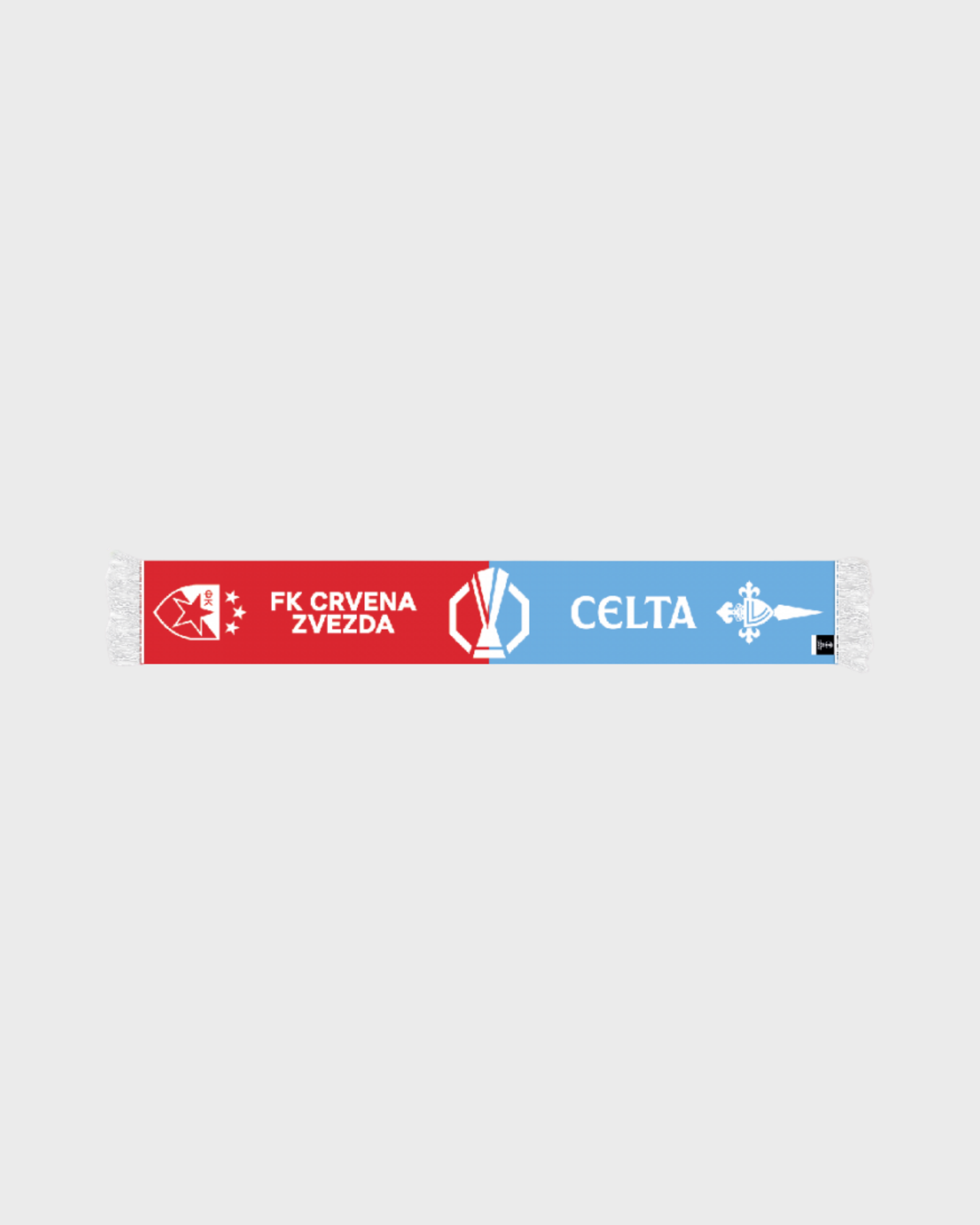 Foto de producto Bufanda Crvena Zvezda - Celta UEFA 25/26 Disponible en la Tienda del Celta FC