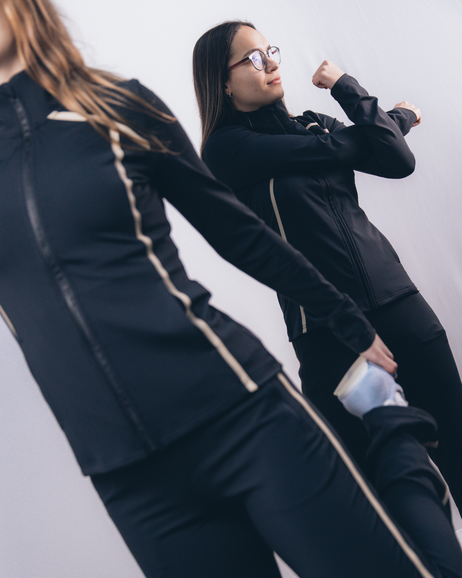 Foto de producto Chaqueta Deportiva Negra As Celtas By Selmark Disponible en la Tienda del Celta FC