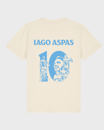 Foto de producto Camiseta Infantil Coconut Milk 10 Iago Aspas Lenda Celeste Disponible en la Tienda del Celta FC
