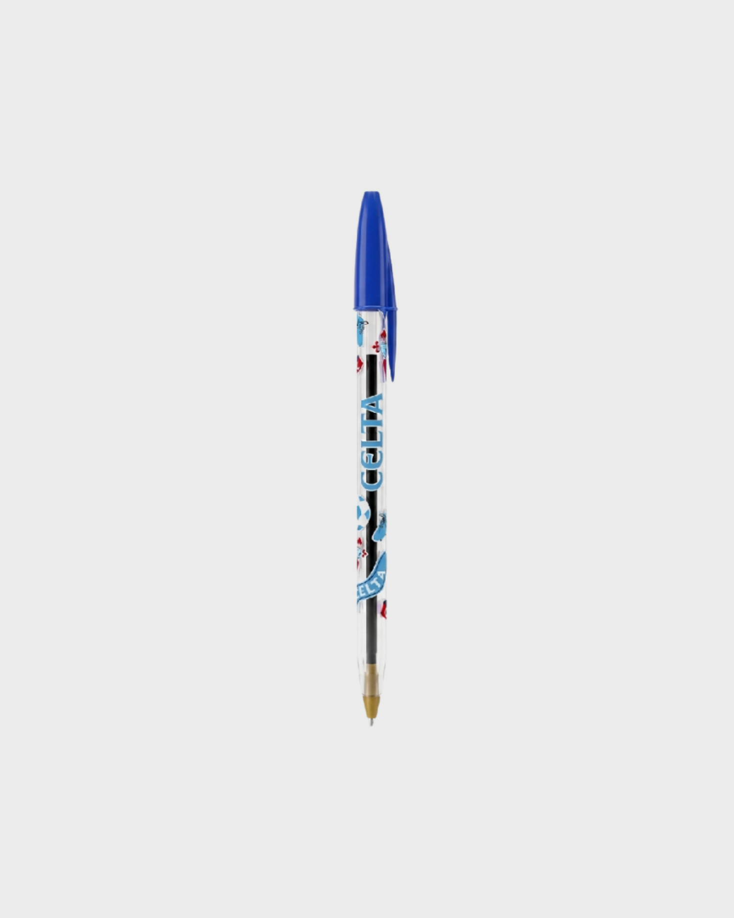 Foto de producto Bolígrafo Celta Bic Azul Disponible en la Tienda del Celta FC