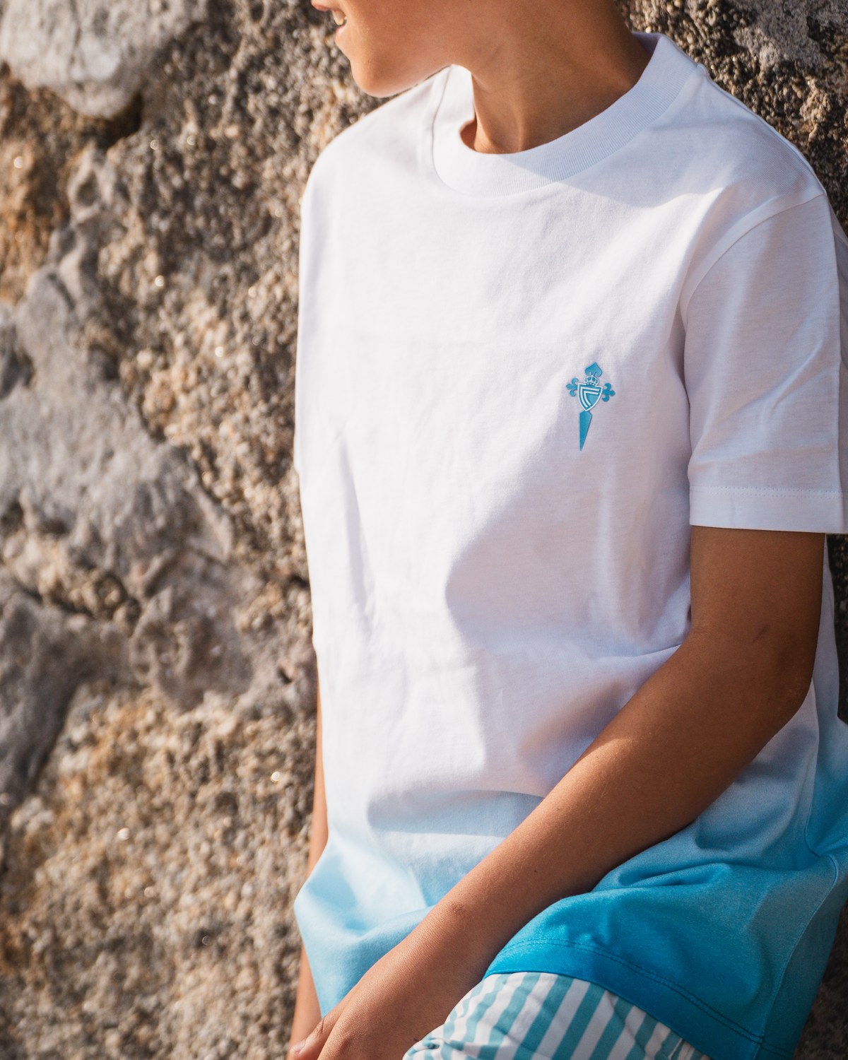Camiseta Infantil Degradado Cruceiro Disponible en la Tienda del Celta FC