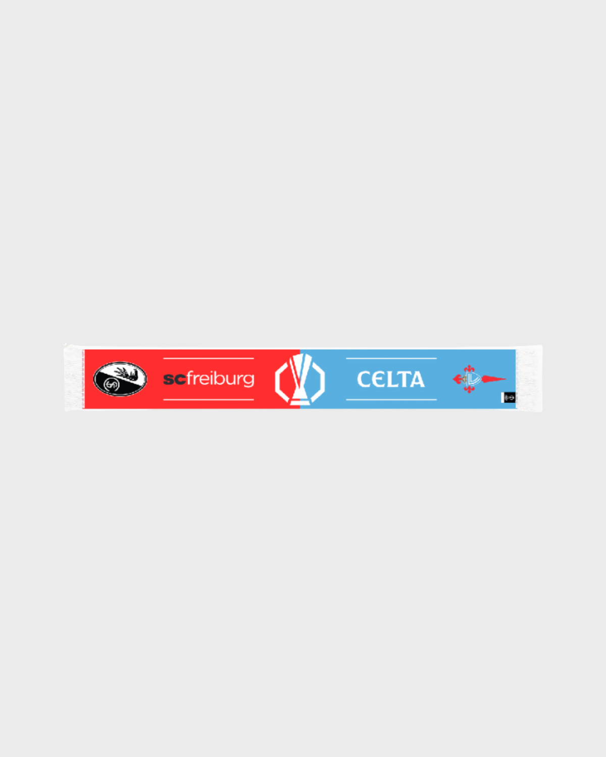 Foto de producto BUFANDA CELTA - FREIBURG UEFA 25/26 Disponible en la Tienda del Celta FC