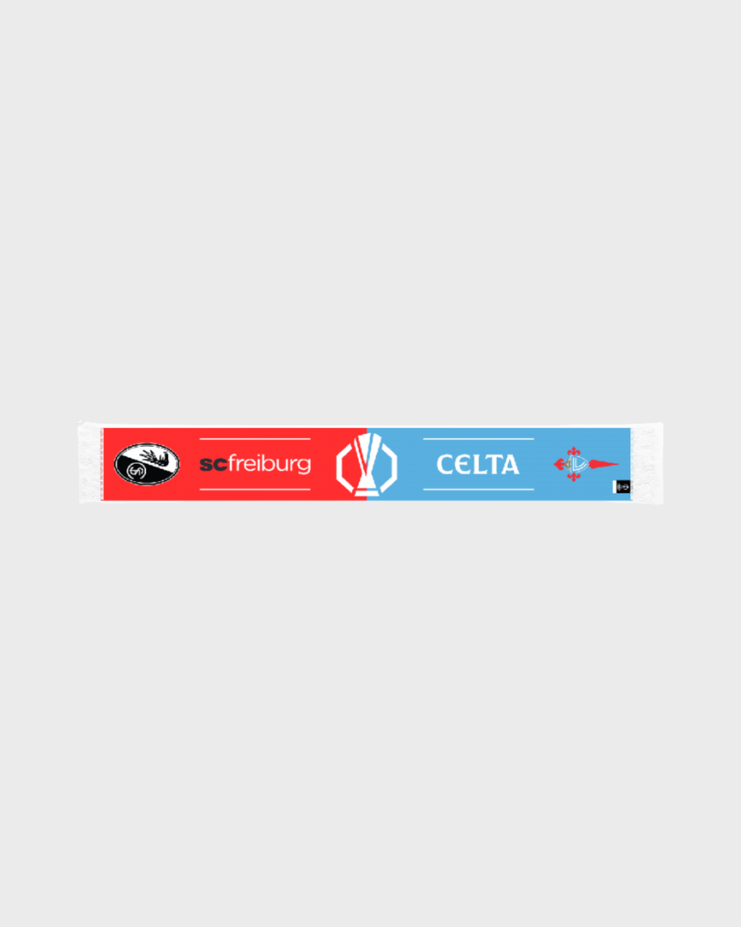 Foto de producto BUFANDA CELTA - FREIBURG UEFA 25/26 Disponible en la Tienda del Celta FC