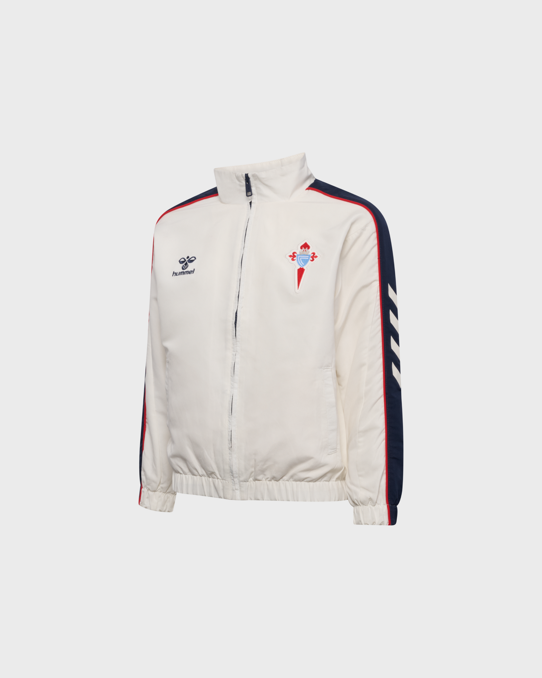 Chaqueta Branca Infantil Paseo Xogador 26/27 Disponible en la Tienda del Celta FC