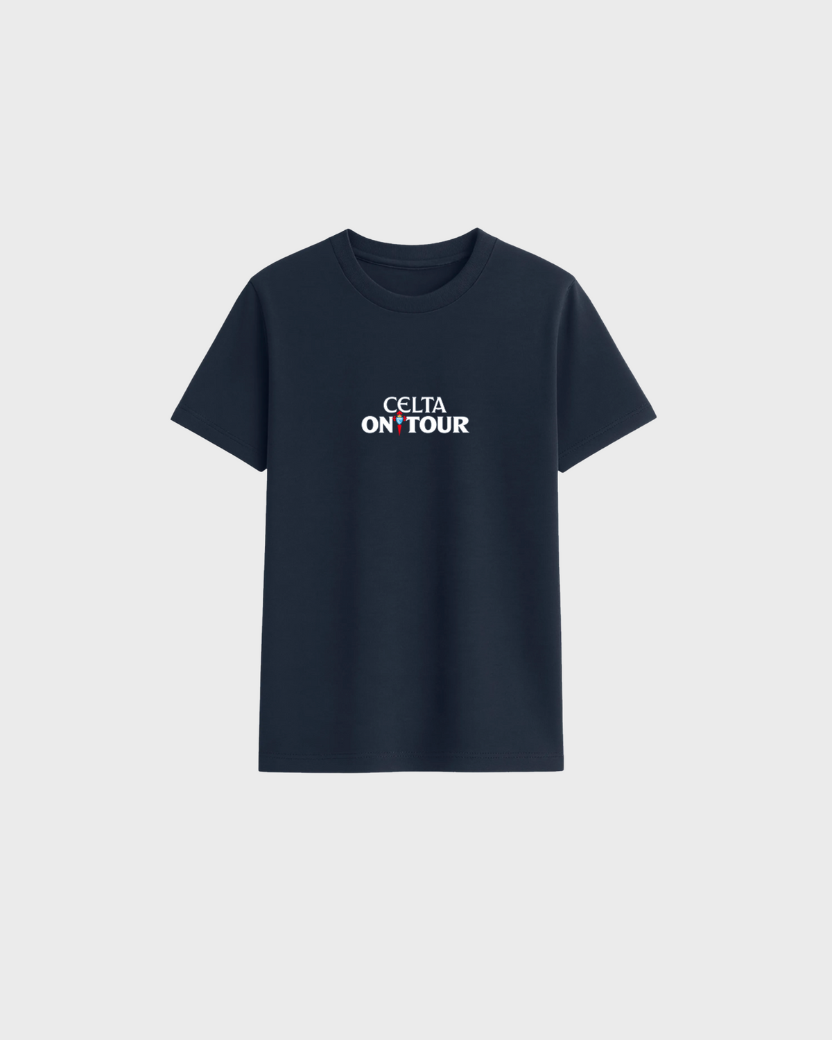 Camiseta Infantil Azul Mariño Celta On Tour
