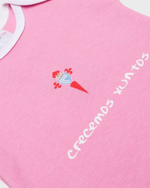 Foto de producto Body Rosa Crecemos Xuntos Disponible en la Tienda del Celta FC