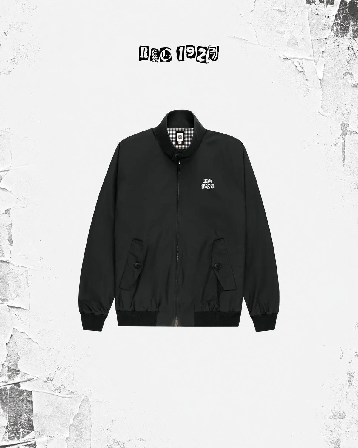 Chaqueta Harrington Negra RIO1923