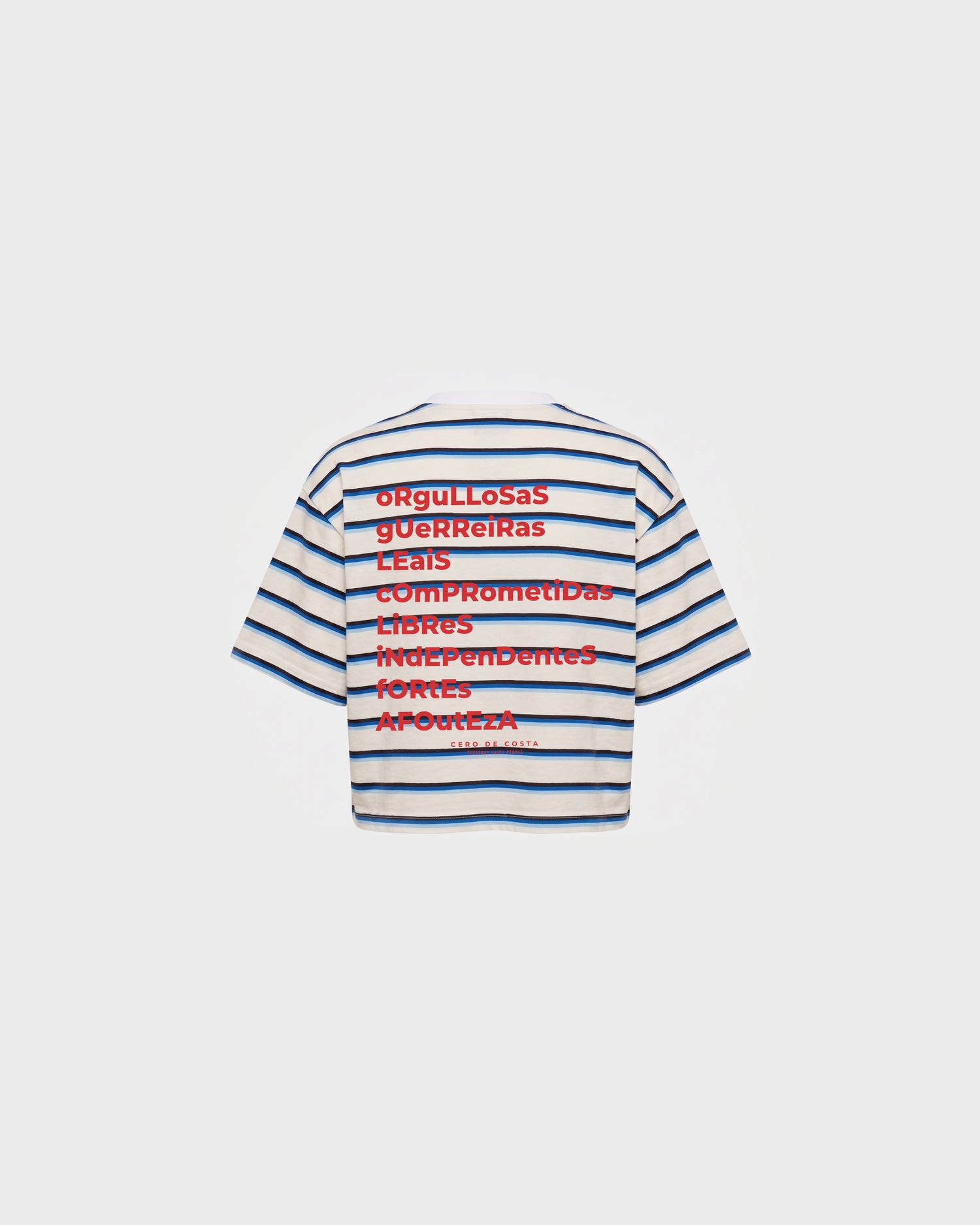 Blue Stripes x Cero de Costa T-Shirt