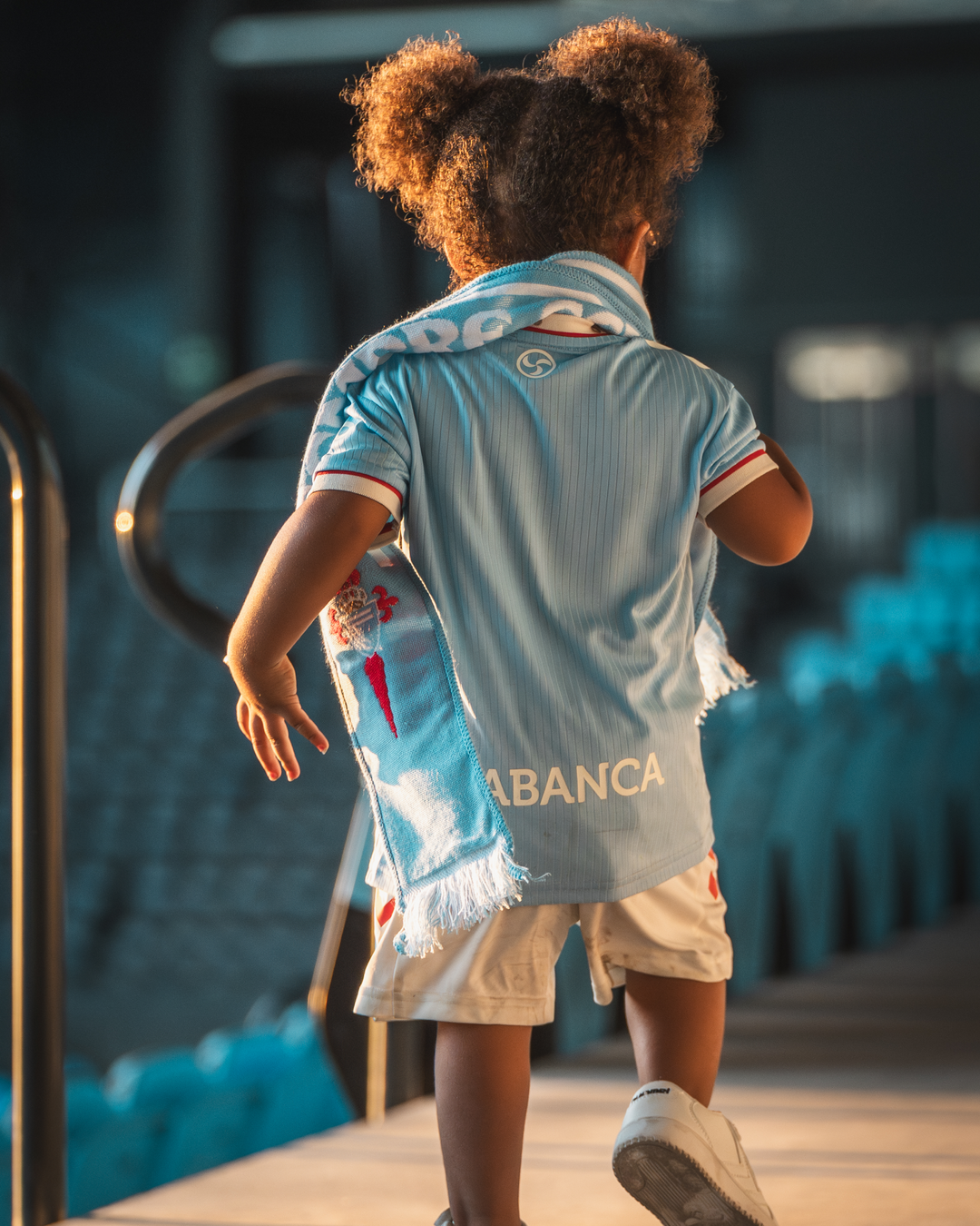 Kids' Light Blue Celta Scarf